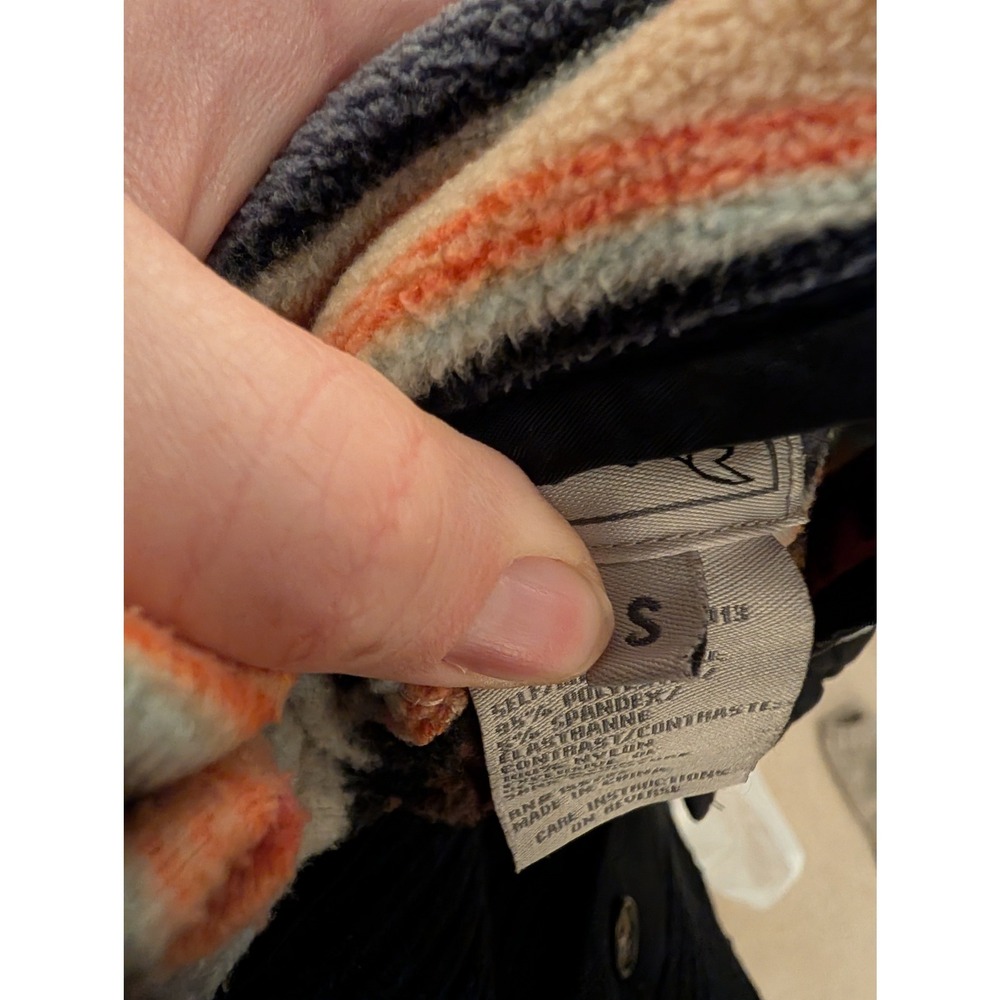 Cinch Men's Aztec Fleece Pullover Multi Color Southwestern Snap Mock Neck- S - Picture 5 of 7